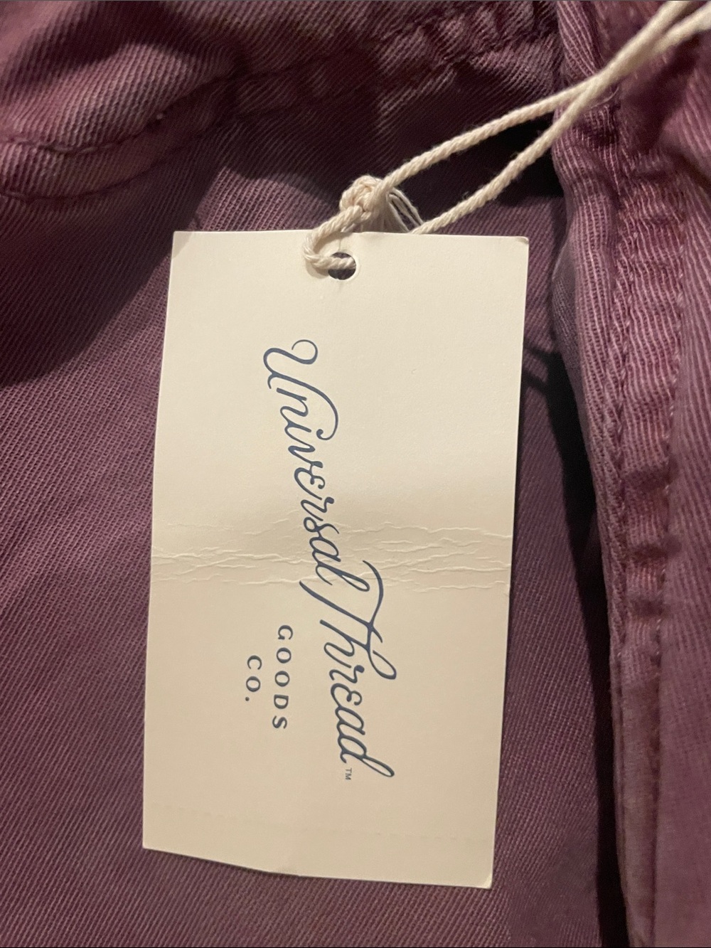 Universal Thread Cropped Pants in Mauve Pink - Picture 2 of 3